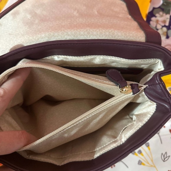 Maroon shoulder bag - Picture 6 of 6